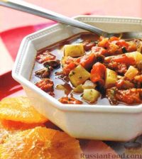Фото к рецепту: Суп с мясом и картофелем