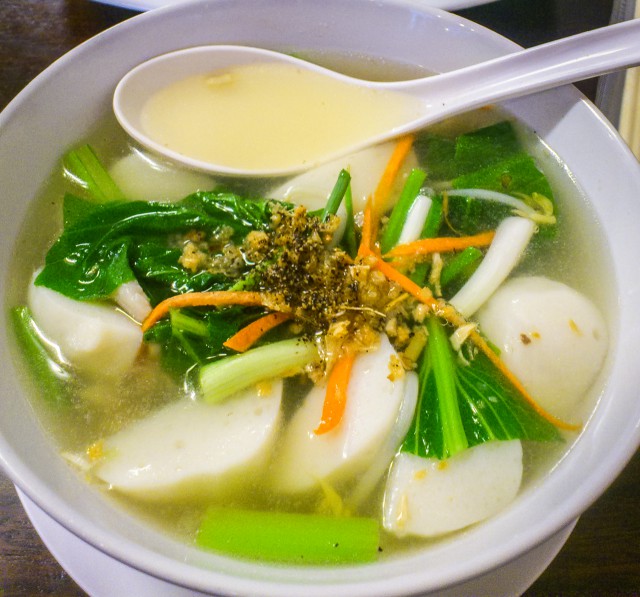 Тайский нудл-суп