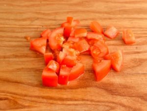 помидоры кубиками