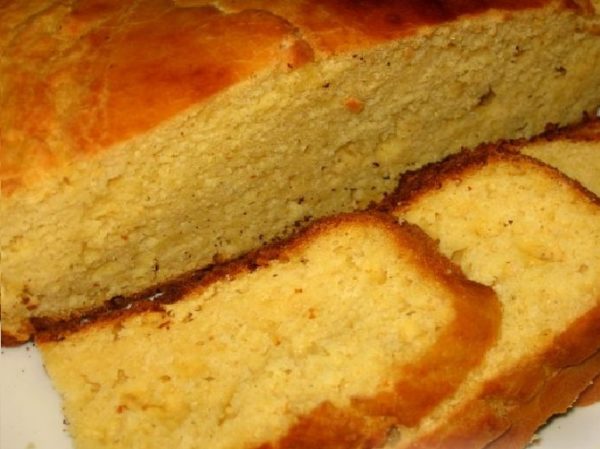 Хлеб кукурузный без дрожжей