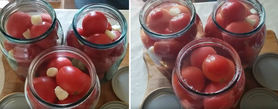 помидоры в собственном соку на зиму