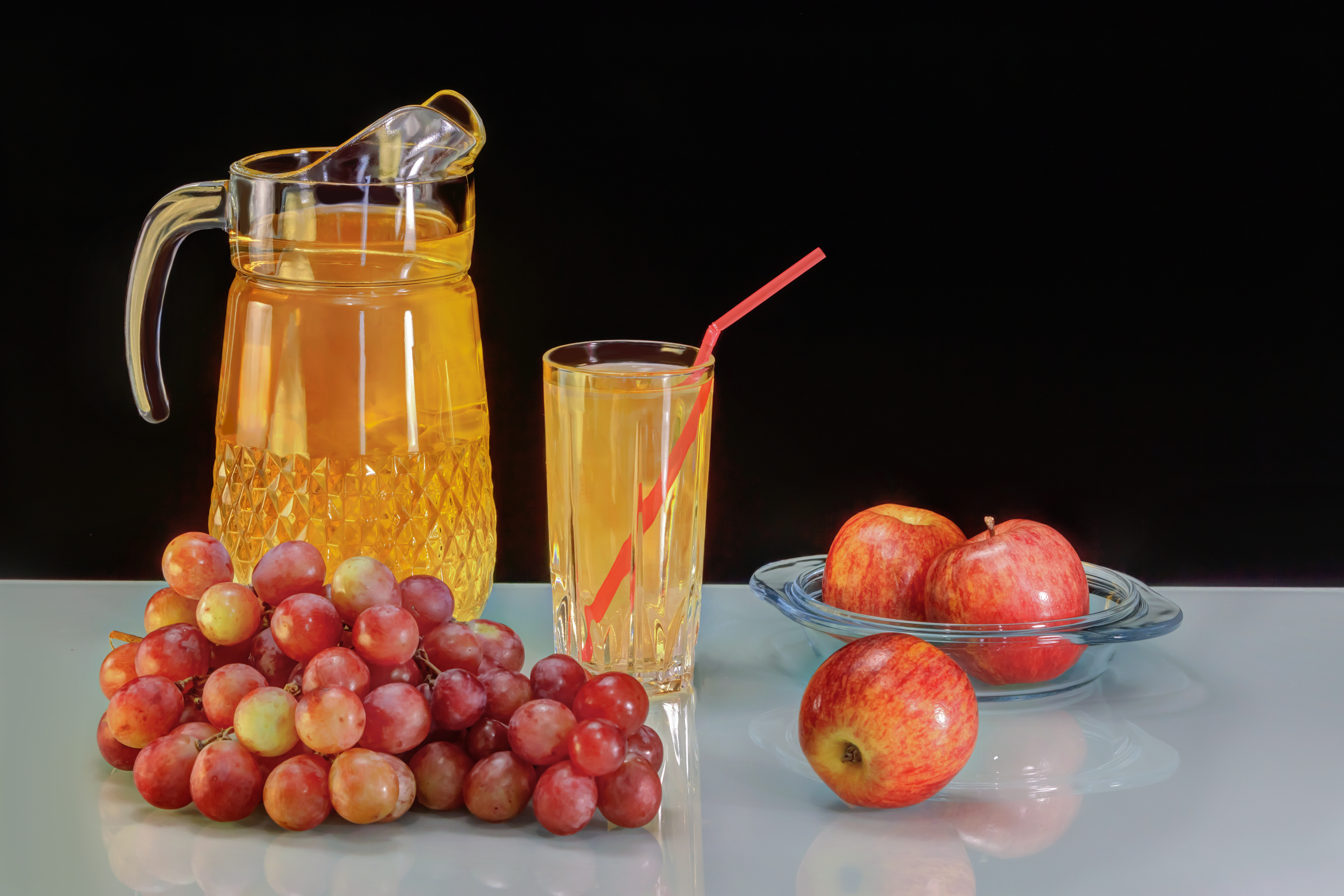 Яблочно-виноградный сок
