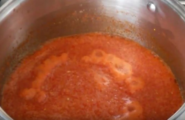 борщ с фасолью 4 томаты