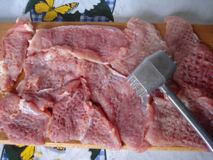 Отбивные из свинины на сковороде — 5 рецептов приготовления вкусных и сочных отбивных этап 10