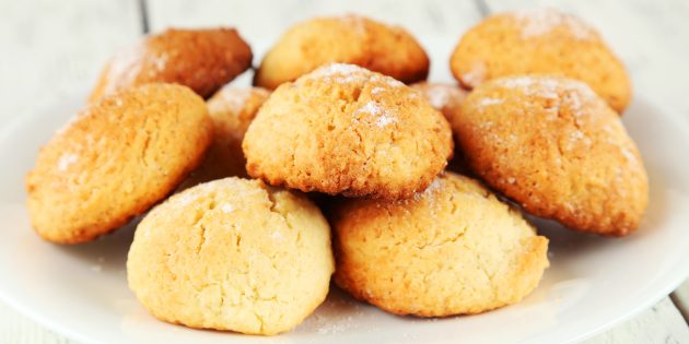 Мягкое кокосовое печенье: рецепты