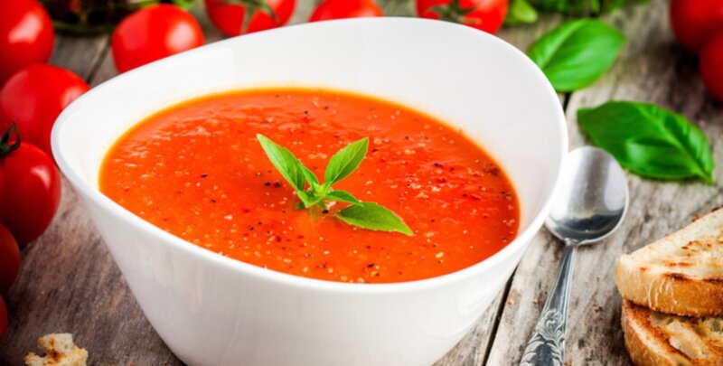 холодный суп из красного перца