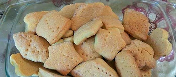Песочное печенье на сковороде фото