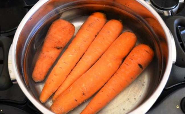 морковь отварить