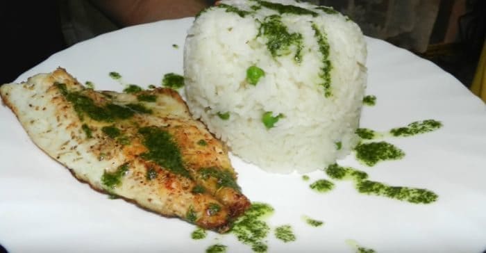 Соус к рыбе с рисом