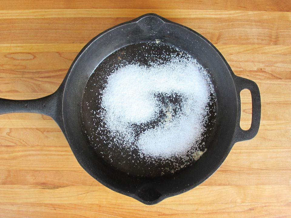 прокаливание солью