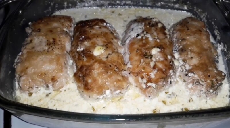 Куриные рулетики с грибами и сыром в духовке — очень вкусный рецепт с начинкой
