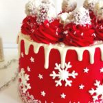 Новогодний торт Красный Бархат